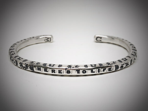 Men's RCPM Silver Bracelet