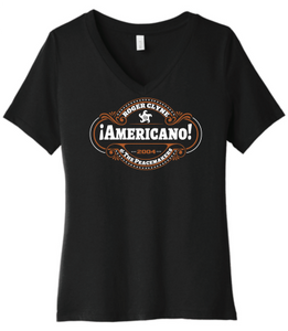 Americano Ladies V-Neck Tee