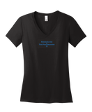 Blue Desert Highway Ladies V-Neck Tee