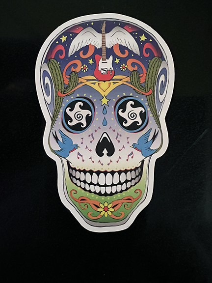 Sugar Skull Sticker