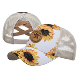 Hats - Ladies Trucker with Ponytail Back