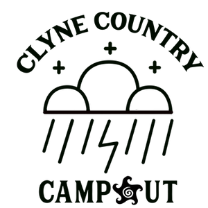Clyne Country Campout Car Decal