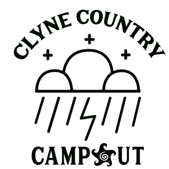 Clyne Country Campout Car Decal