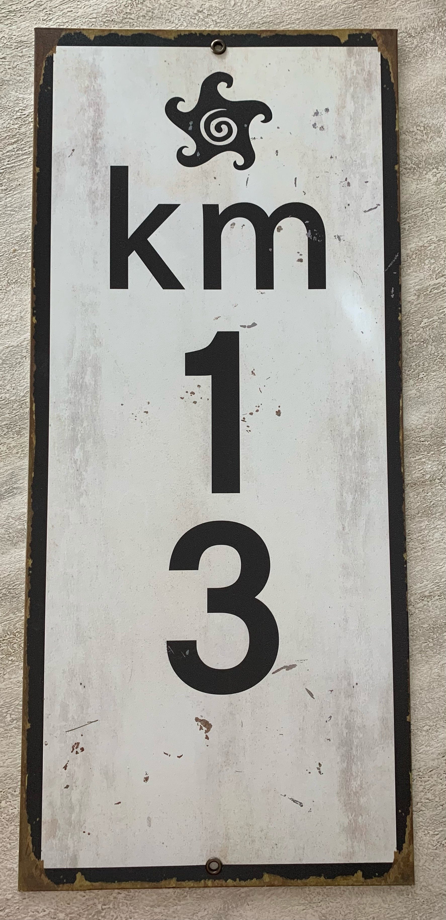 KM 13 Sign – Peacetime Goods